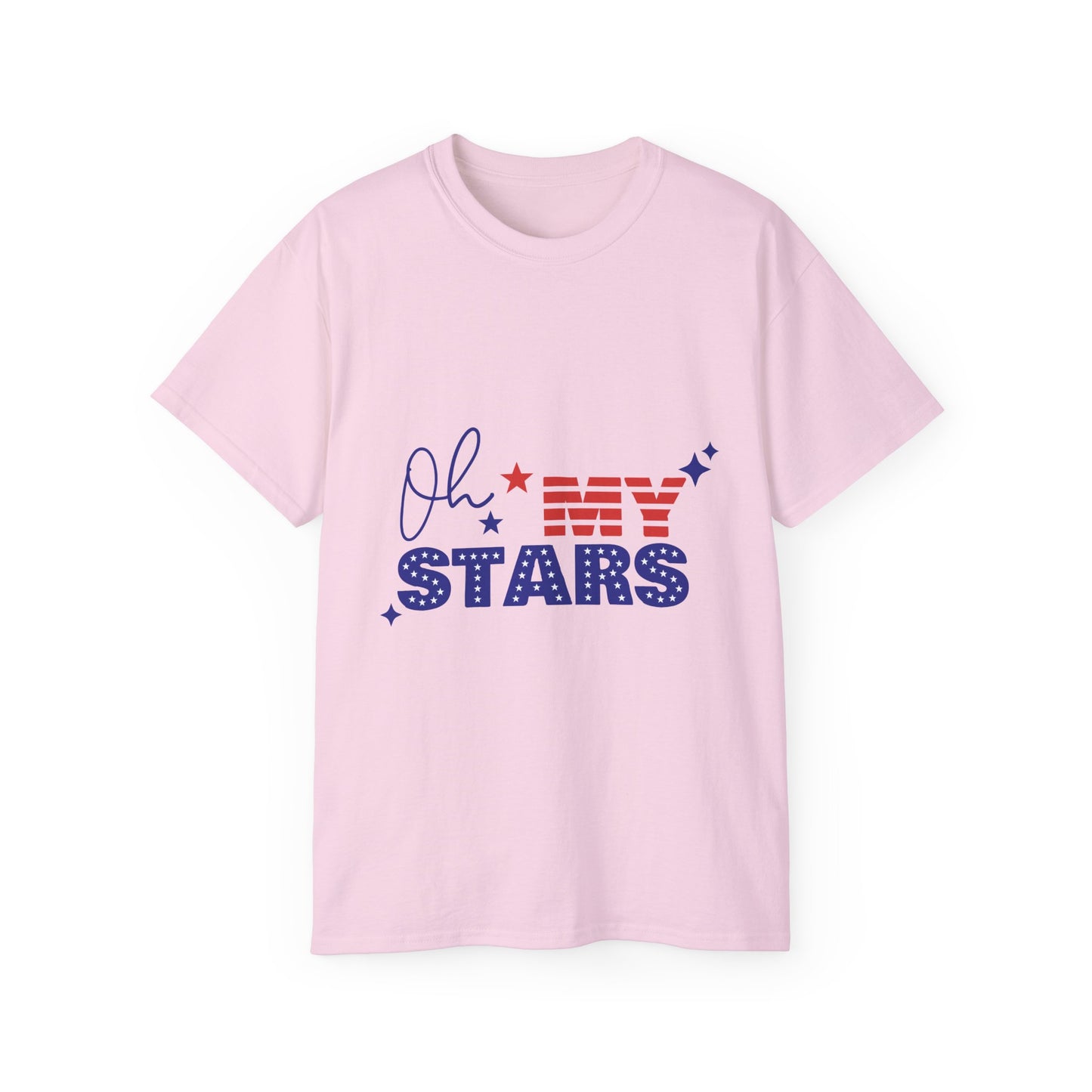 Patriotic Unisex Ultra Cotton Tee - 'Oh MY STARS'