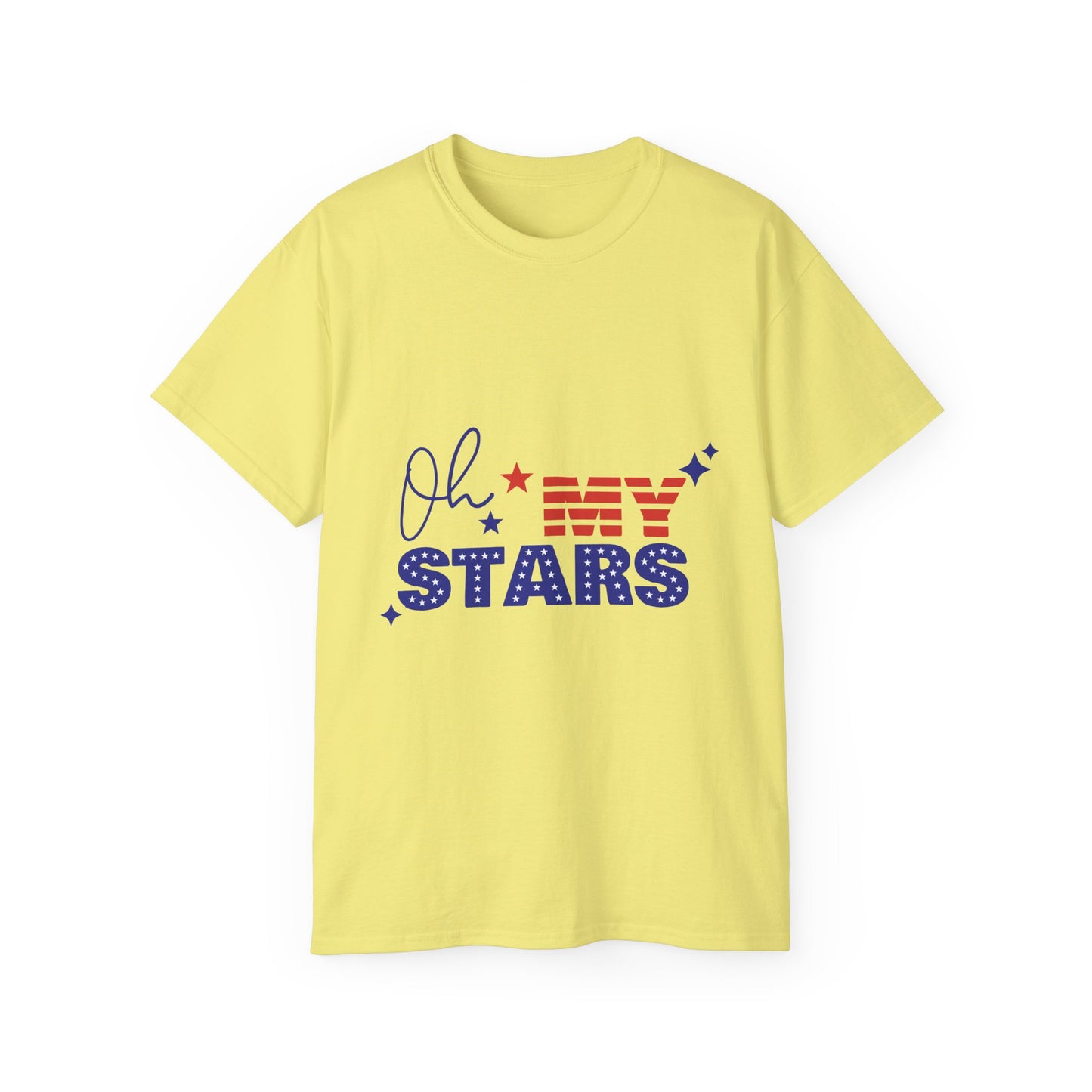 Patriotic Unisex Ultra Cotton Tee - 'Oh MY STARS'