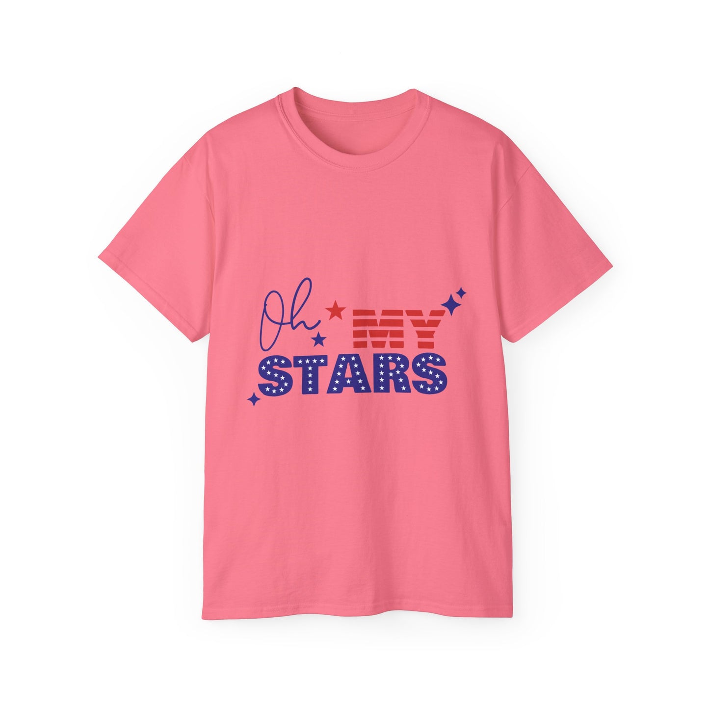 Patriotic Unisex Ultra Cotton Tee - 'Oh MY STARS'